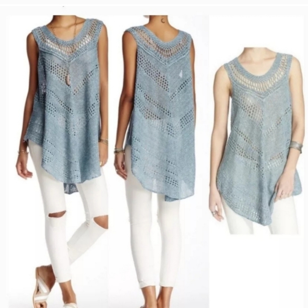 Free People Mess Top M NWOT